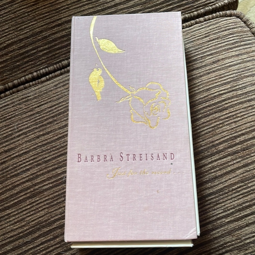 Sony Barbra Streisand tape set just for the record 1991